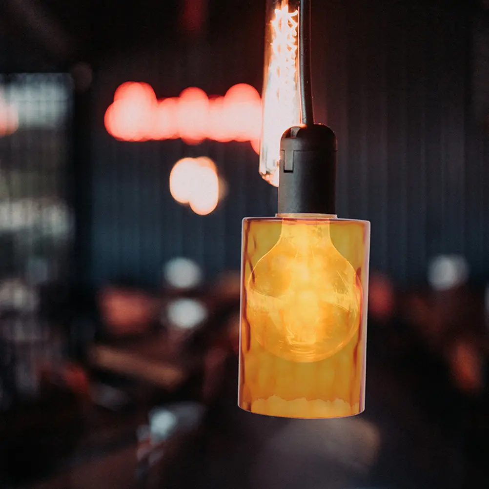 

2 шт. Стеклянные плафоны с текстурой под камень, прямые цилиндрические сменные крышки для подвесных светильников, стеклянные абажуры