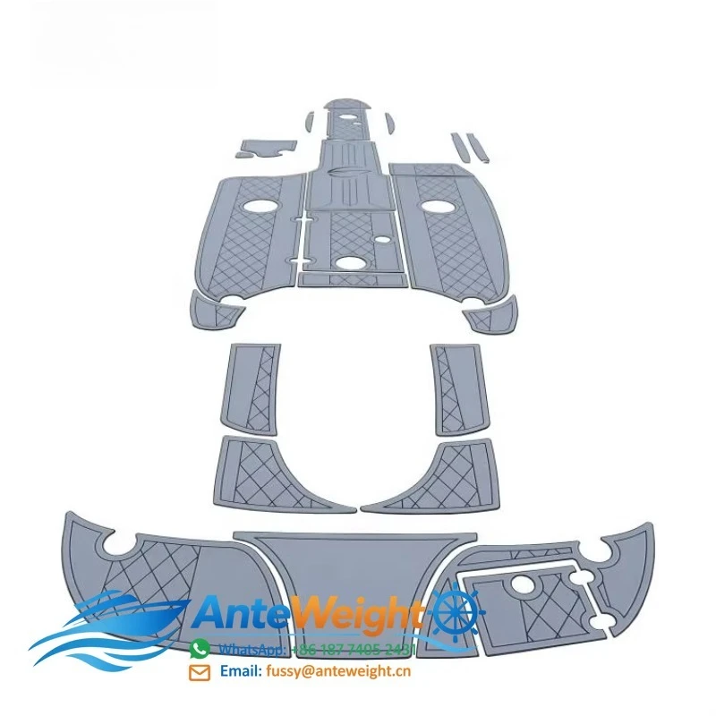 For Diamond Pattern Crownline 260 EVA Foam Boat Teak Floor Decking