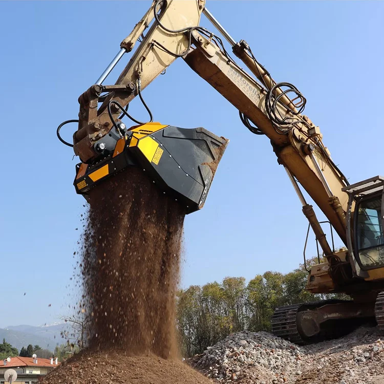 Baggeraufsätze Screening Bucket Crushing Outlaw Padding Buckets