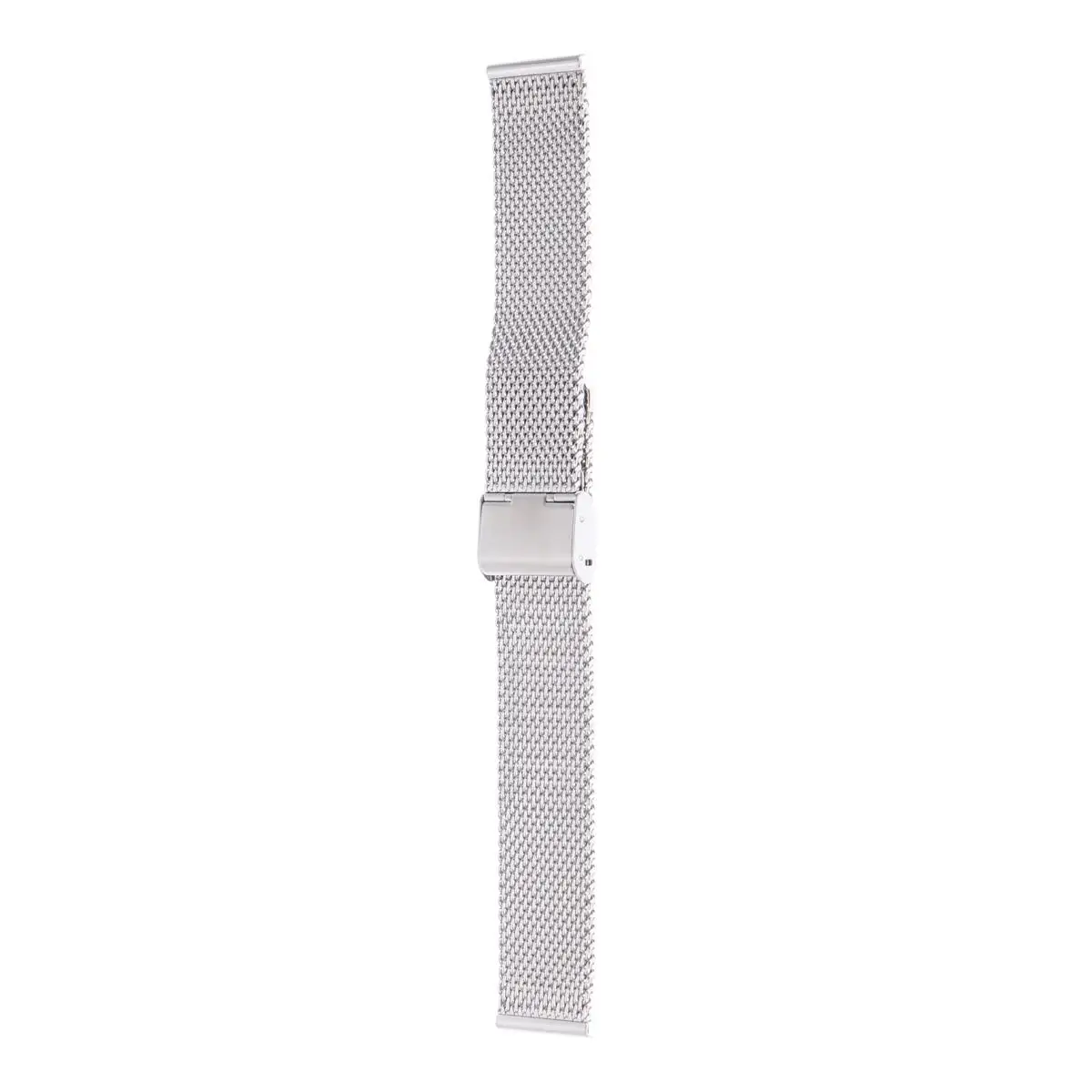 

22mm Metal Watchband for Men Digital Watches Stainless Steel Mesh Band Shark Mesh Watch Strap Durable Comfortable Daily Nightly