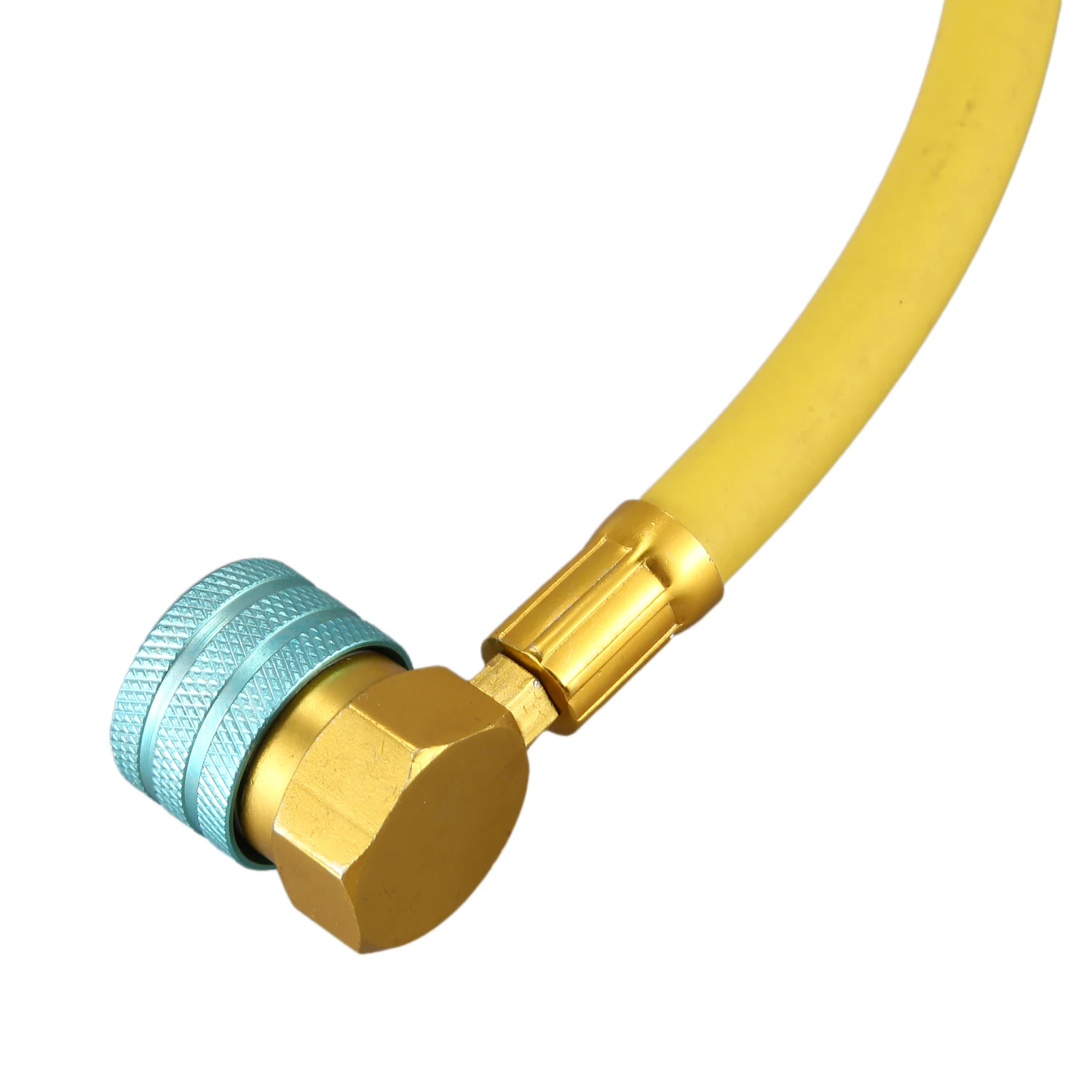 Manguera de recarga R1234YF, herramienta de refrigerante para aire acondicionado, manguera de llenado DIY con hembra 1/2 ACME-LH + R1234YF de lado bajo