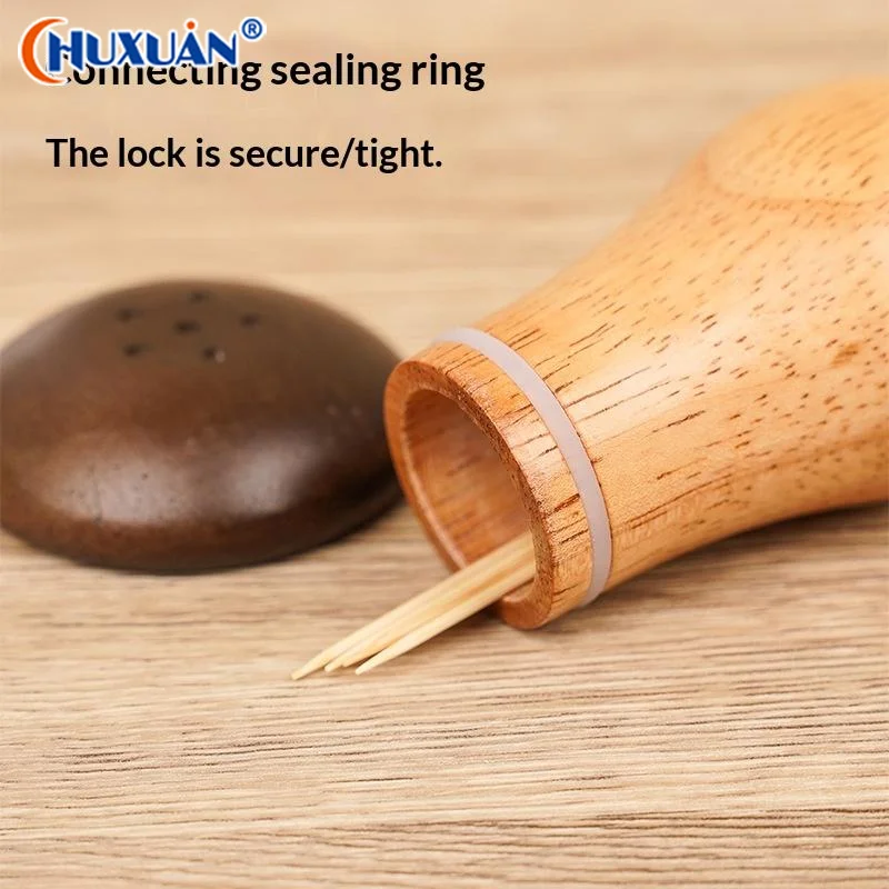 Q A Cute Mushroom Shaped Oak Toothpick Holder A Durable And Convenient Household Toothpick Holder And Lid Organizer