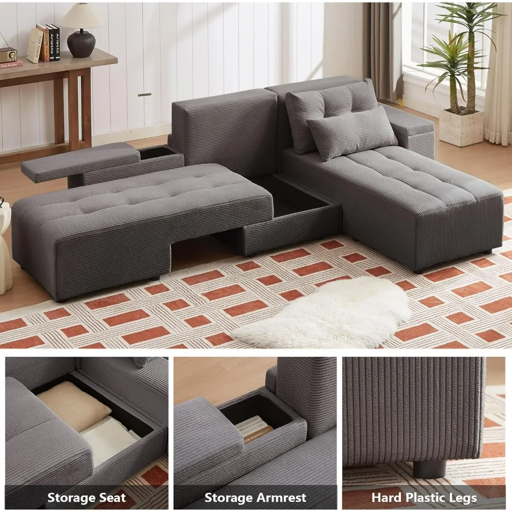 Sofa, Modern 2-Piece 94