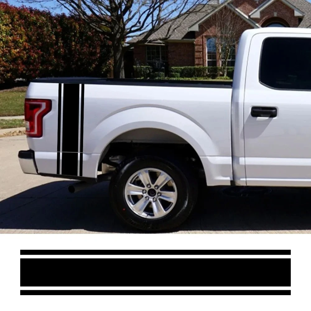 Adesivos de vinil para porta traseira de picape, para Ford F150 F-150 Ranger Raptor STX SVT FX4, acessórios de decoração automotiva.