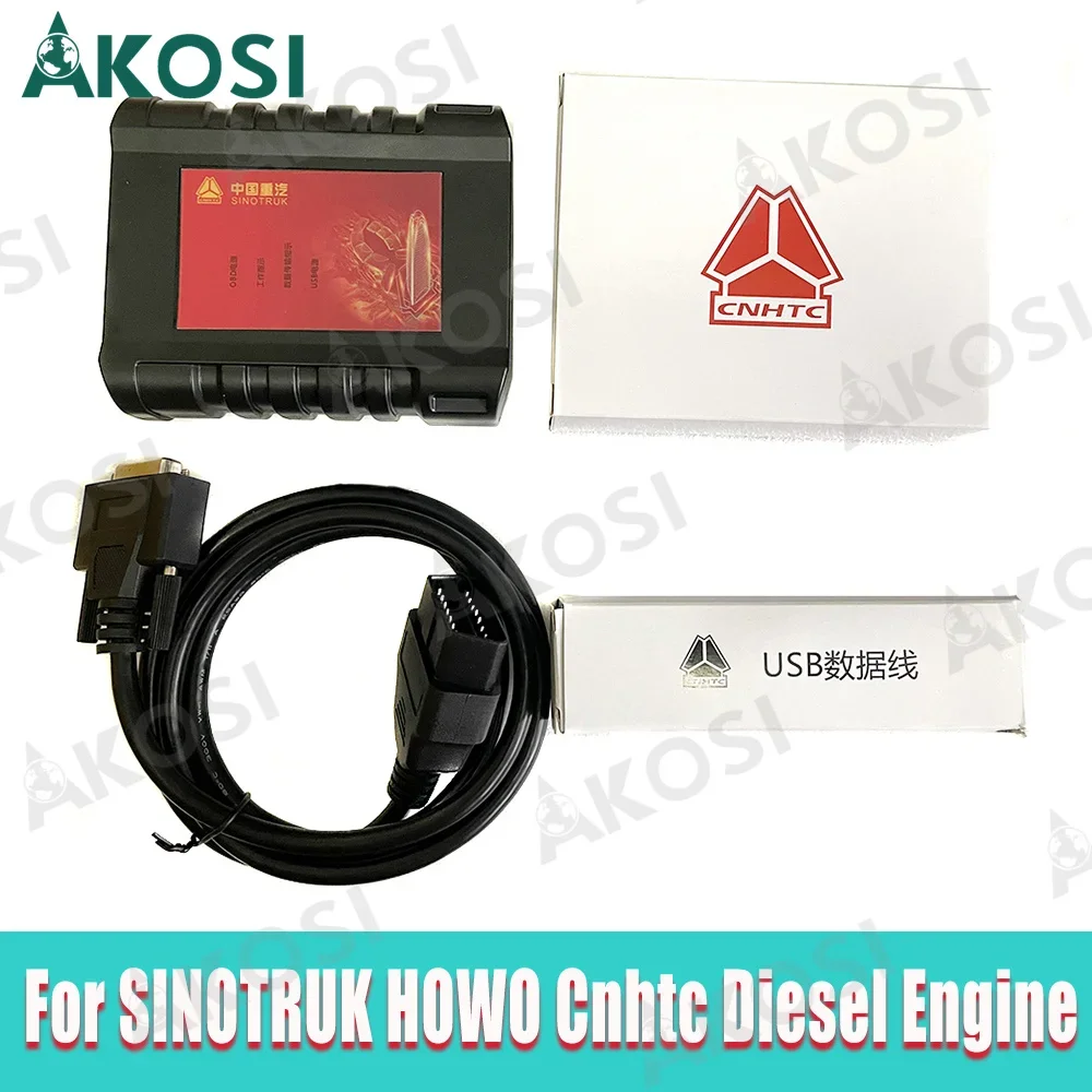 

Heavy Duty Truck Diagnostic Tool Scanner For SINOTRUK HOWO Cnhtc Diesel Engine For Sinotruck Diagnostic Interface