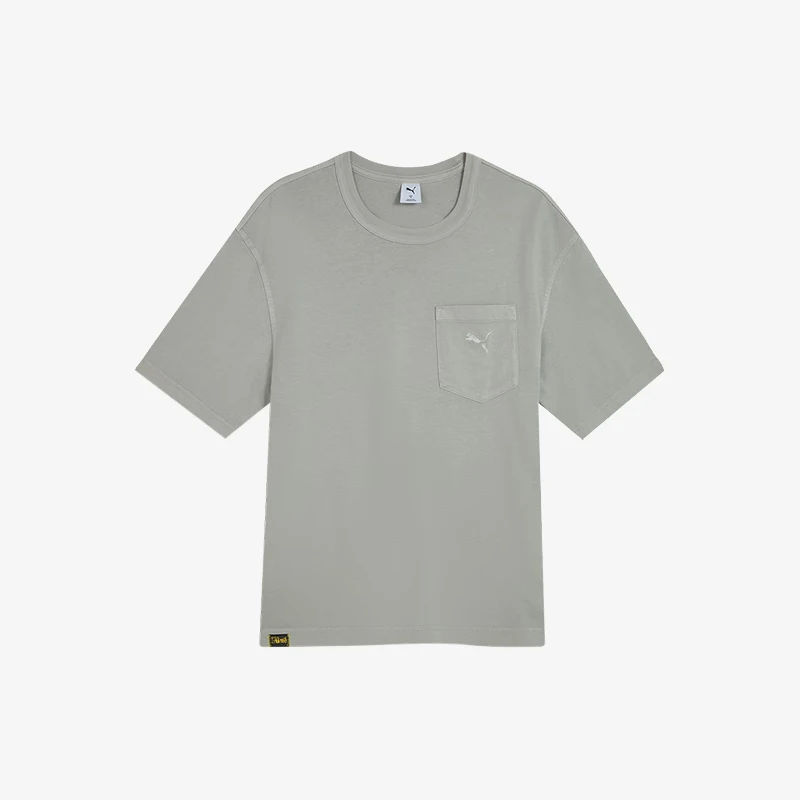 

Оригинальные летние мужские повседневные дышащие прочные спортивные футболки Puma с коротким рукавом 633135-71