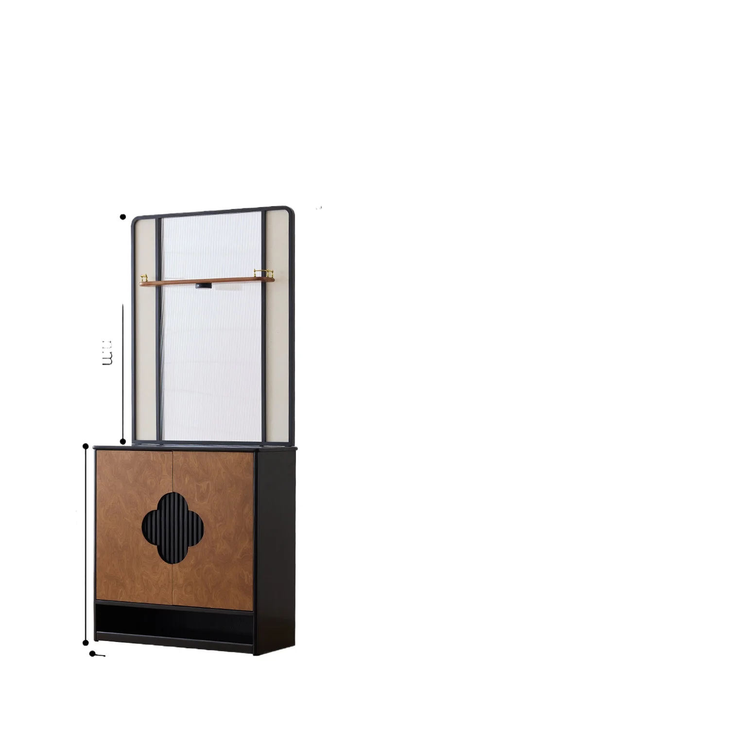 LMM partition, shoe cabinet, screen integrated storage, wall cabinet, high-end ancient secret cabinet at the entrance