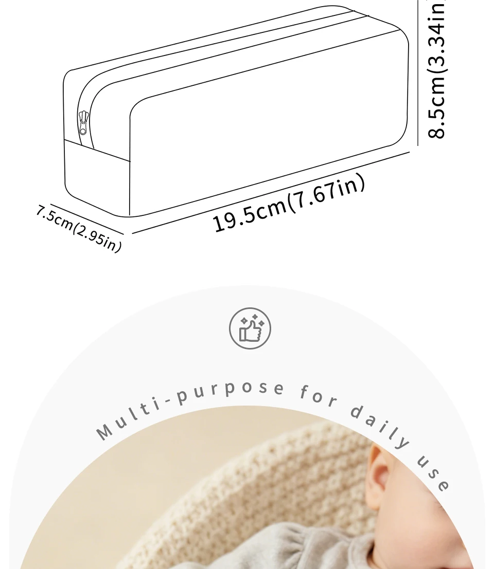 Elinfant 1 Stück Aufbewahrungsorganizer-Tasche Gesteppte Kosmetiktasche mit Blumenmuster Große Reise-Kosmetiktasche Ästhetische Make-up-Tasche – Detail 3