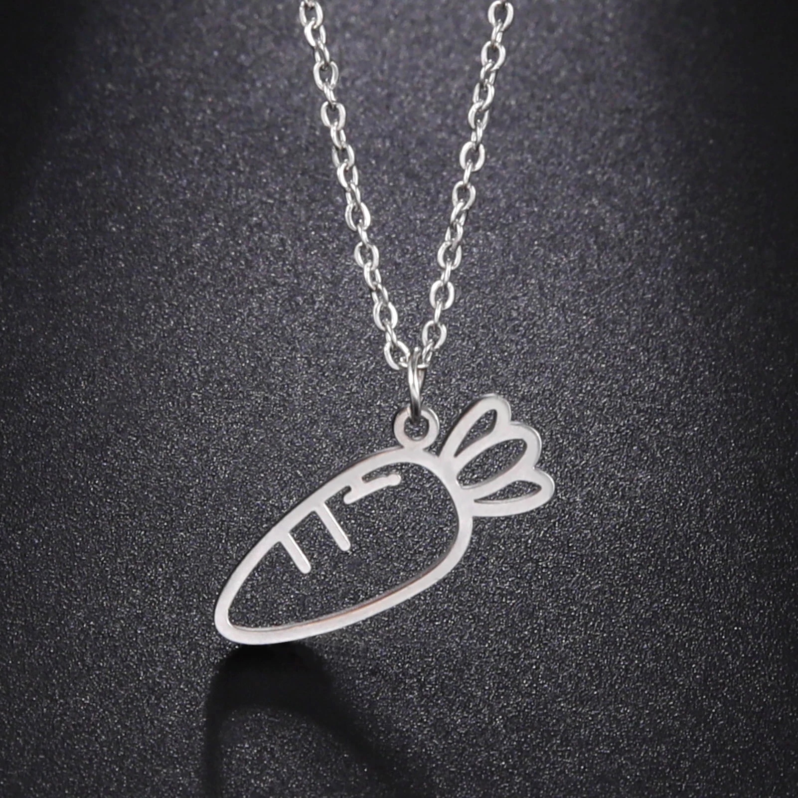 Amaxer الشكل التزلج القلائد الفولاذ المقاوم للصدأ الأولمبية رياضي التزلج على الجليد زميله يتوهم التزلج المختنق للنساء مجوهرات #2