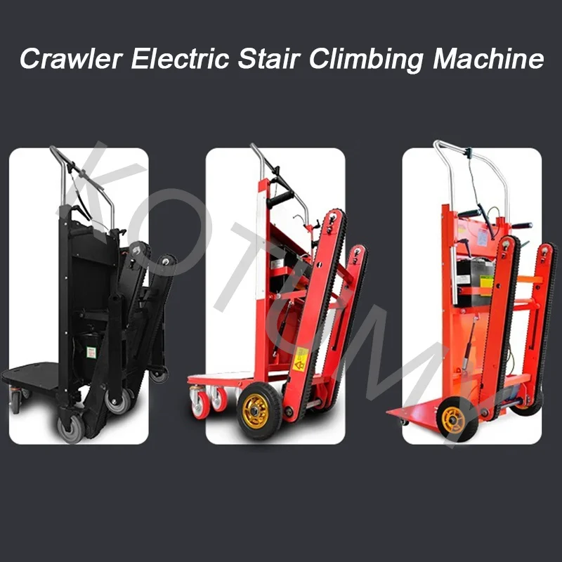 Household Lifting Heavy Objects Up And Down Stairs Tracked Electric Climbing Machine Convenient and Labor-saving