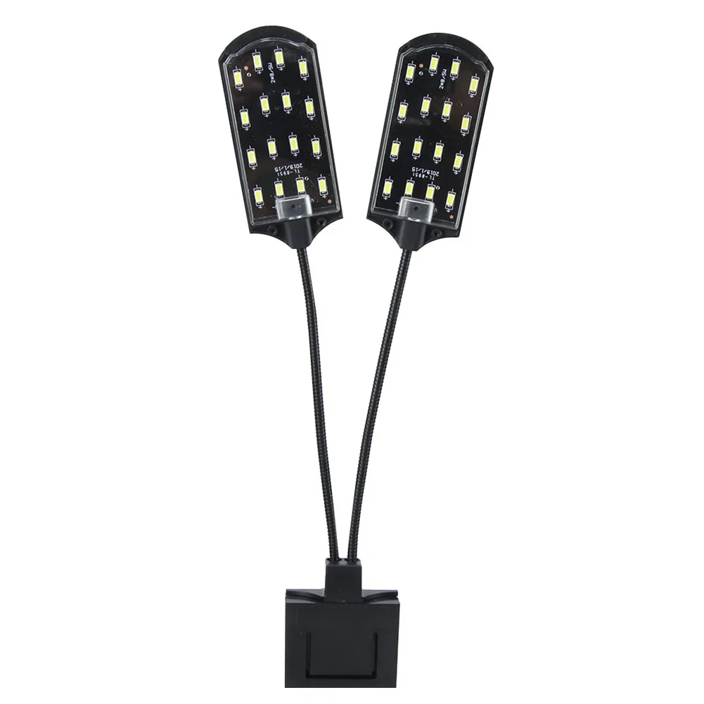 15W Waterproof Clip On Lamp Slim LED Aquarium Light For Fish Tank Plants Grow Lighting