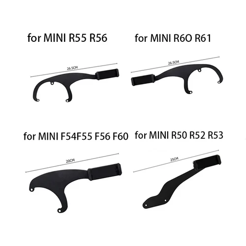 Imagen 2 del producto Soporte de teléfono móvil para MINI Cooper F56 F55 F54 F60 R50 R52 R53 R55 R56 R55 R56 R60 08-20 teléfono GPS soporte Accesorios