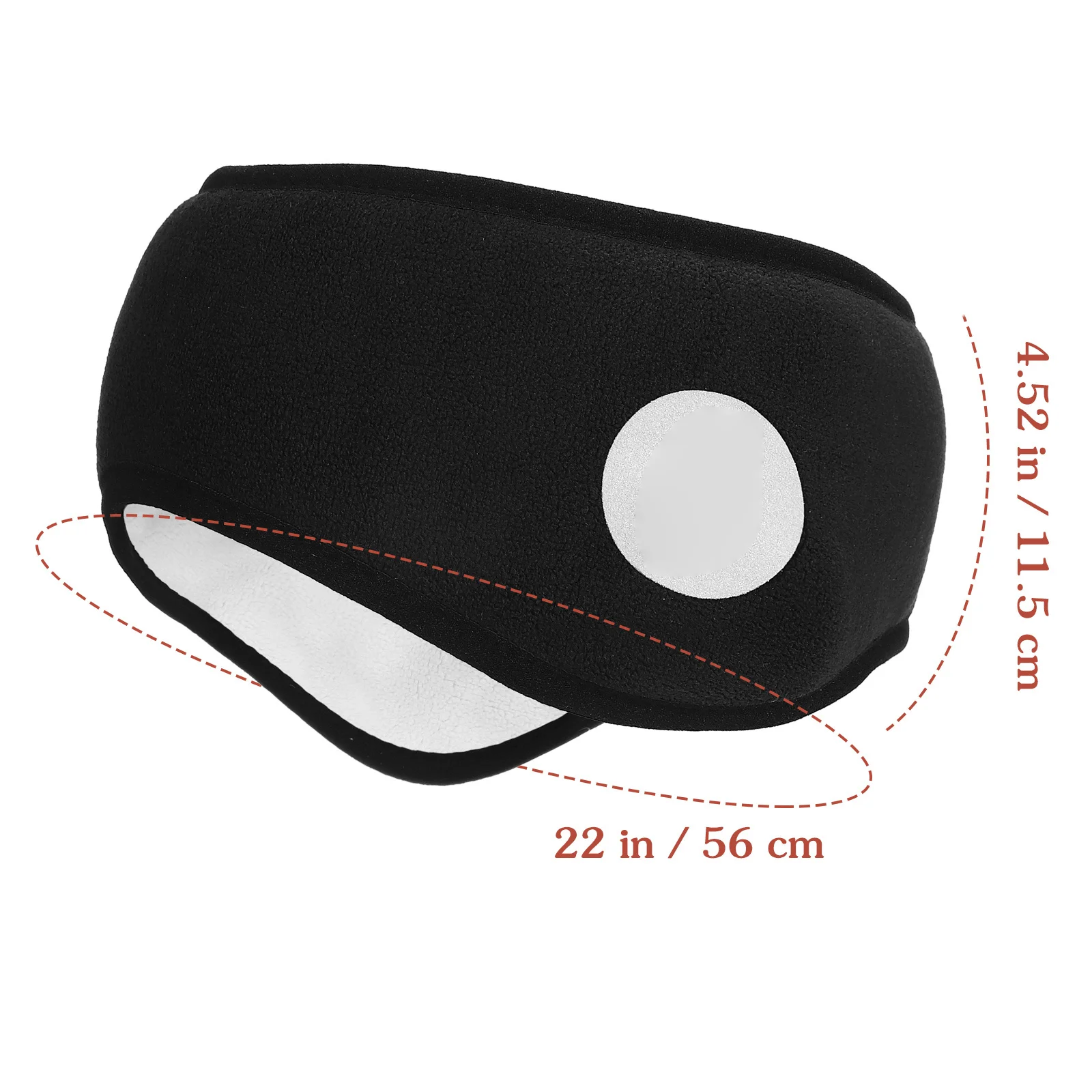 Protetor de orelha para dormir, ajuste confortável, design de gancho, aquecedor de orelha de inverno, ajustável, protetor de ouvido para mulheres