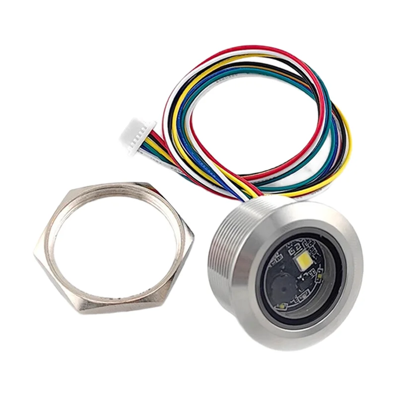 

GM861-LED Модуль освещения белого заполнения 2D/1D USB/UART DC3.3V QR-код Круглый сканер штрих-кода Металлический корпус
