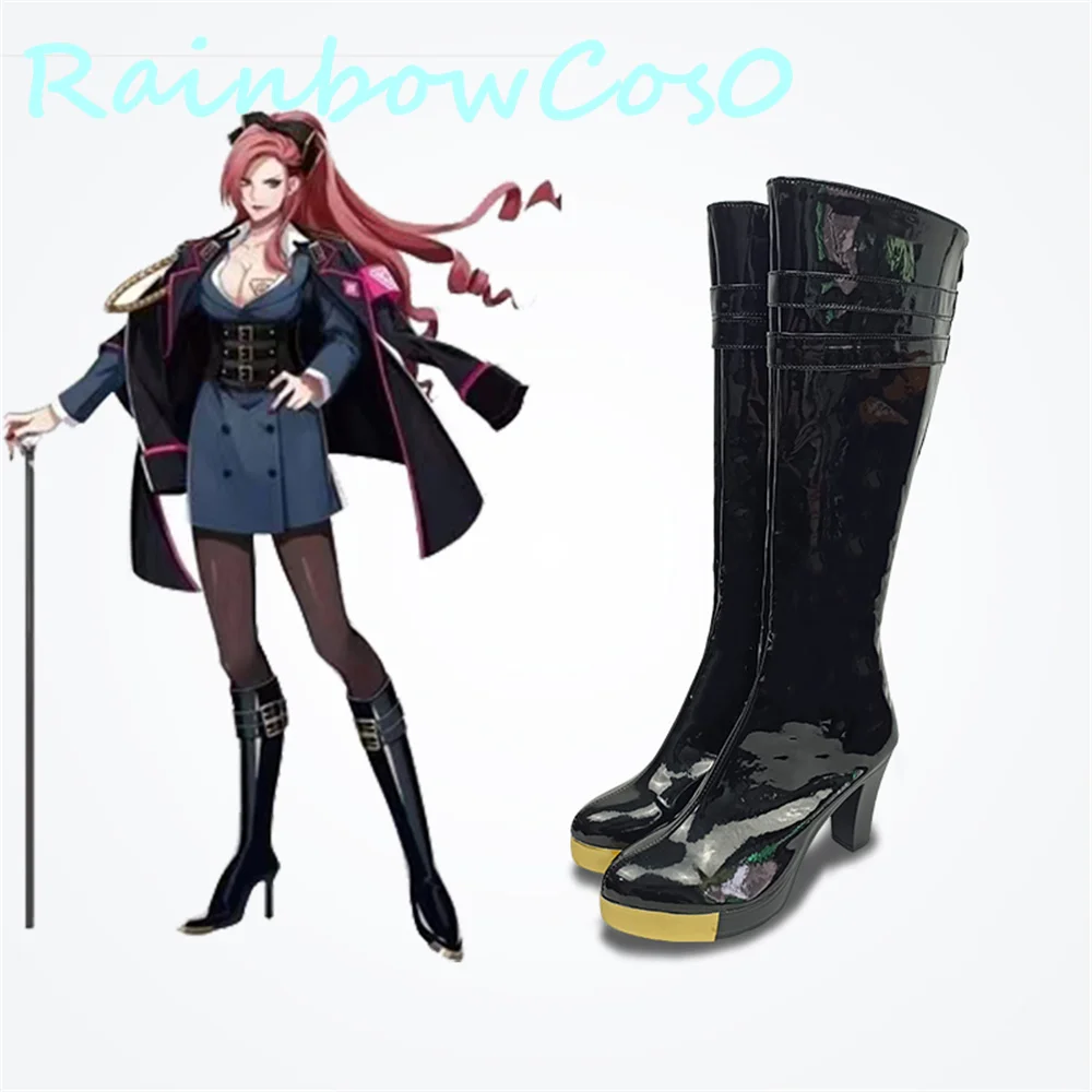 Hypnosis Microphone  Division Rap Battle DRB Kadenokoji Ichijiku Cosplay Shoes Boots Halloween Christmas RainbowCos0 W2535