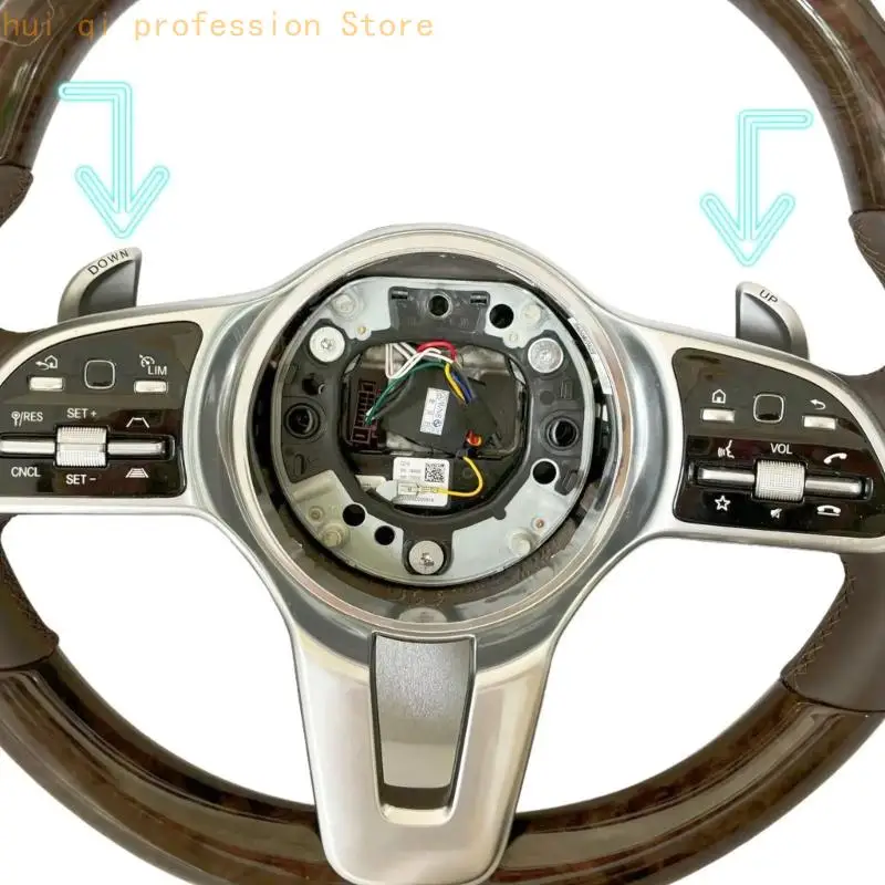 Steering Wheel Shifter Paddle for W205, CLA45AMG Accurate Gear Shifting Control H8WE
