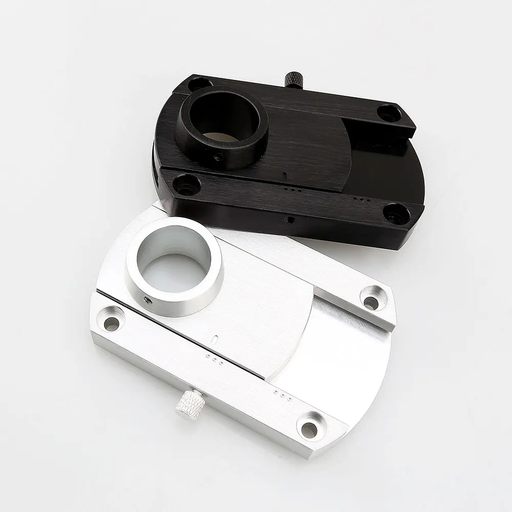 Phono Tonearm Conversion Arm Plate Aluminum Alloy Metal 20mm Inner Hole Conversion Arm Dedicated Parts for LP Turntable Disc