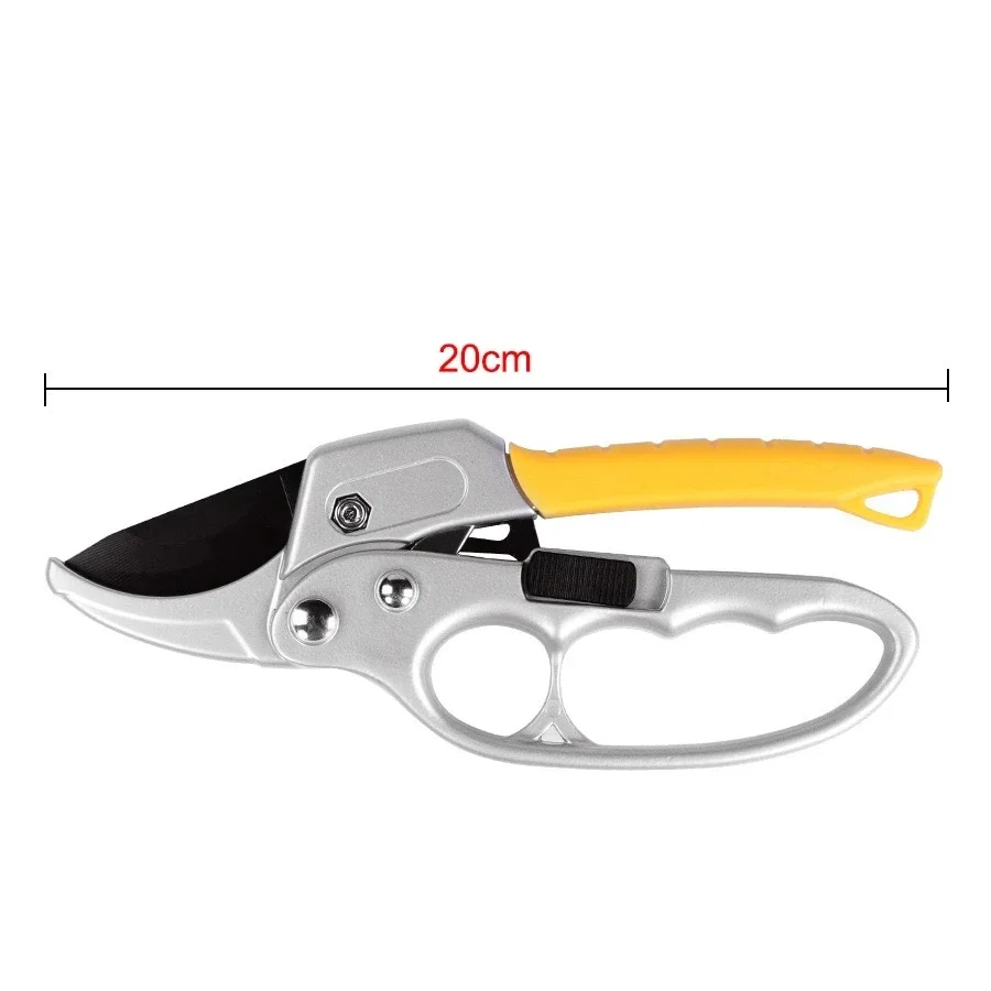 Imagem -04 - Heavy Duty Pruners Scissors Ratchet Hand Pruner com Ratcheting Ferramenta de Mão de Jardim Clippers Jardinagem Pruners Ferramentas