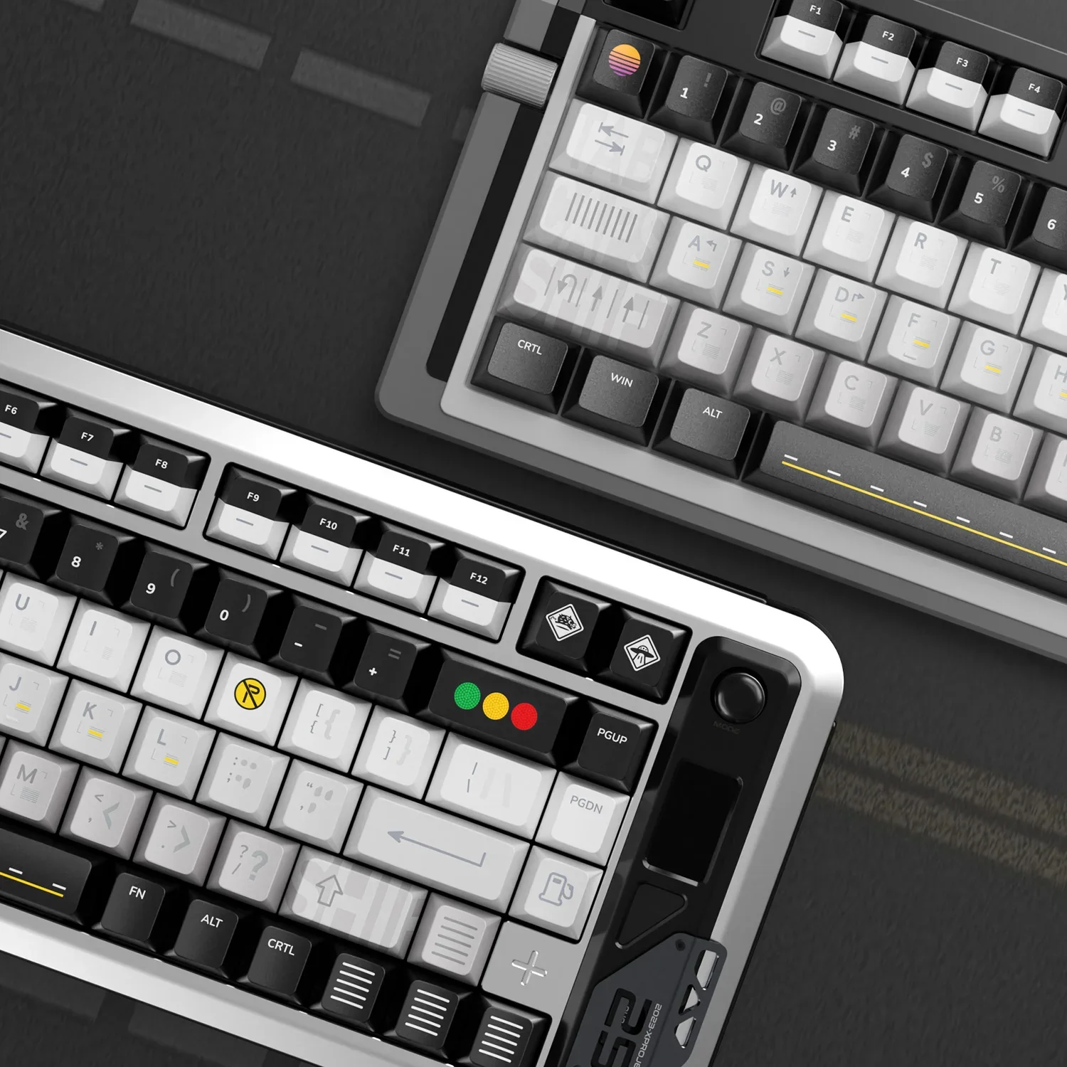

"Highway" theme keycaps sublimation pbt key custom keyboard original keycaps