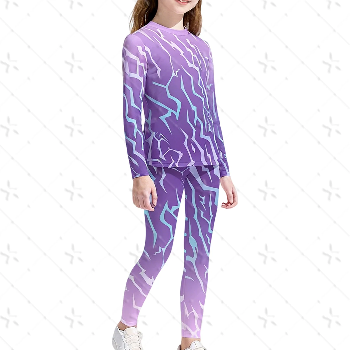 

Huntrix Kpop Demon Hunters Demon Rumi Cosplay Pants Halloween Kawaii Cool Leggings for Girls Women Stage Party Outfit