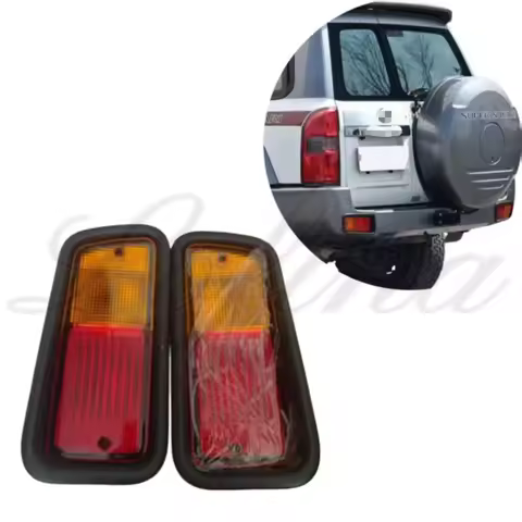 Accessories for nissan Patrol Y61 Rear Bumper Lights Super Safari Pickup Parts 2005+