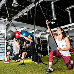 Rope 6-speed Adjustable Resistance Pull Rope Trainer Training Fitness Equipment Gym Outdoor Household Puller Abdominal Aerobic