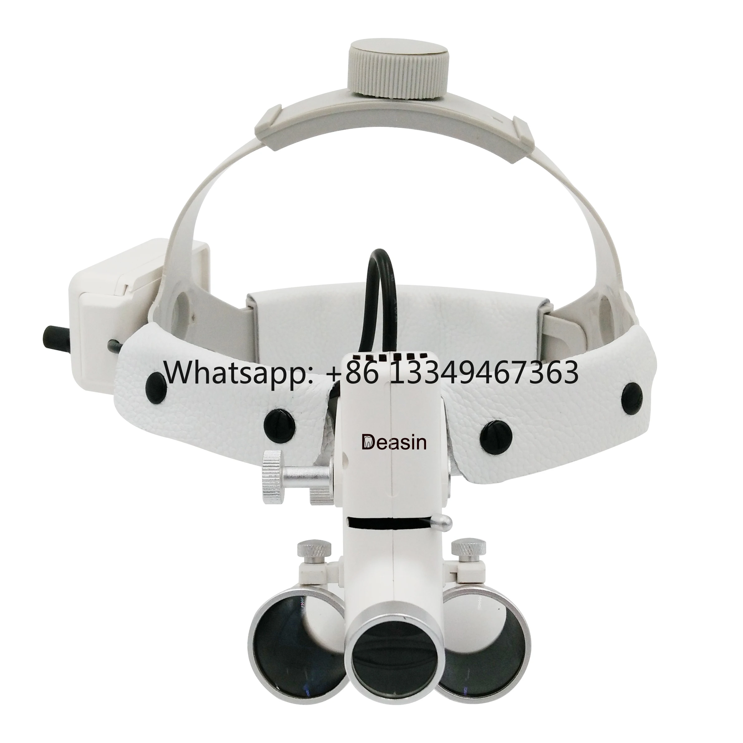 2.5X 3.5X Dental 5w Headlamp Medical Loupes Magnifier Wireless Surgical Headlight for Dental Operation