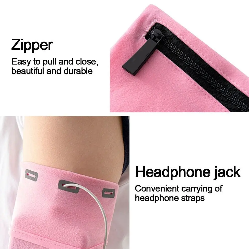 Elastic Running Mobile Phone Arm Bag Universal Waterproof Sports Accessories Armband Jogging Bag Phone Case Outdoor Arm Bag