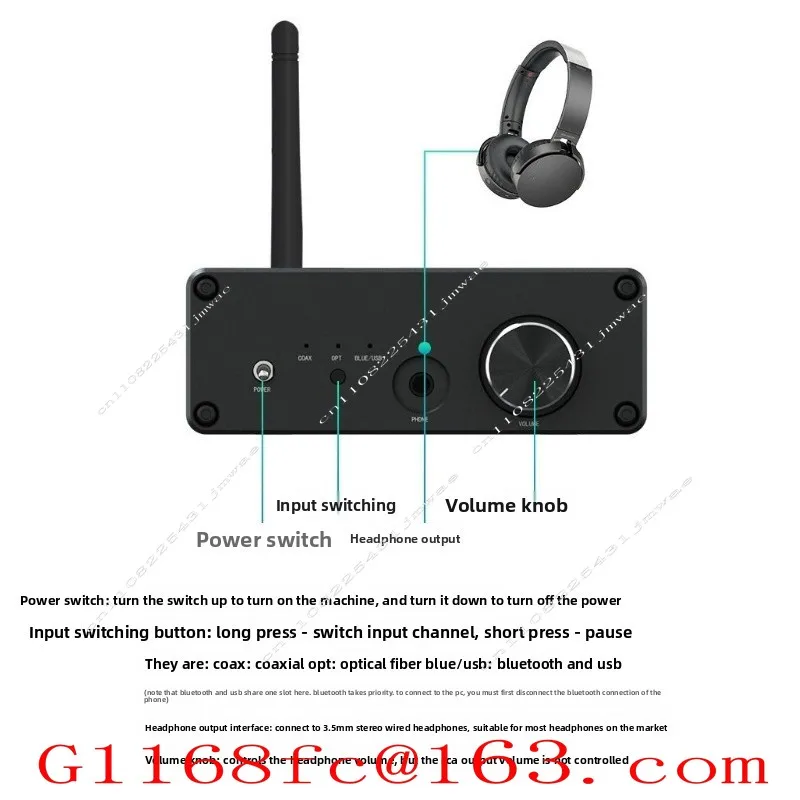 Suitable for BTC60-PRO QCC3095 Lossless LDAC Bluetooth 6.2 Receiver ES9039 Hifi Fever