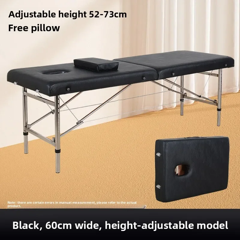 Foldable Massage Bed Wholesale Versatile Therapy Bed Pediatric Examination Beauty Salon Bed Massage Bed Portable Furniture