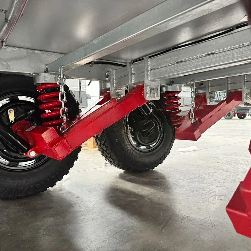 

Trailer RV Accessories Independent Suspension System 3T Spring Shock Absorption Independent Suspension Suspension System