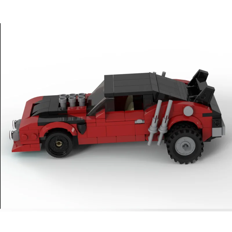 

MOC-200890 New Car Racing Assembly Stitching Model 348PCS Building Block Parts Boy Building Block Toy Gift MOC-200890