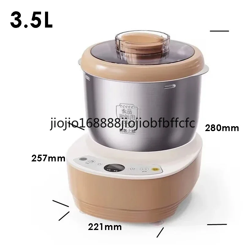Suitable for   220V 3.5L 5L Dough Kneading Machine Dough Maker Electric Blender Flour Bread Mixer Ferment Machine