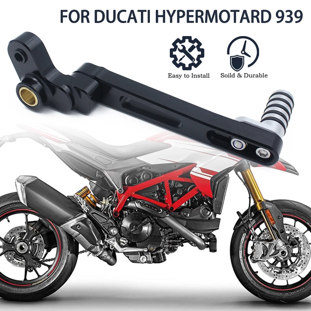 

For DUCATI 820 821 939 HYPERMOTARD SP 2013 2017 CNC Adjustable Shift Lever Motorcycle Accessories Gear Foot Adjust Pedal Left