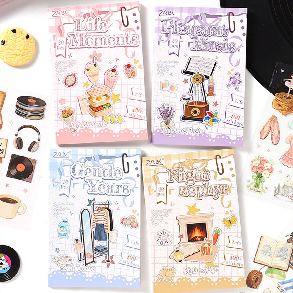 The Korean Lifestyle Book - 20 шт. наклеек в книге в