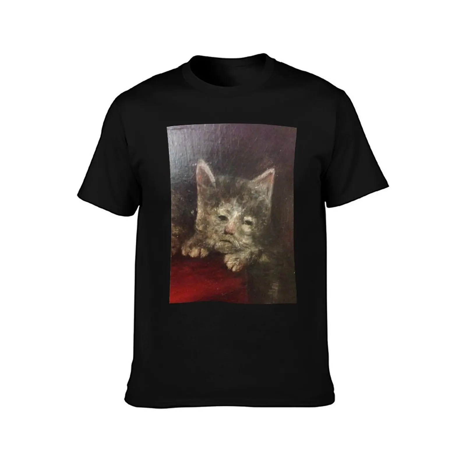Medieval Cat T-Shirt t shirts cotton 100% T-Shirt