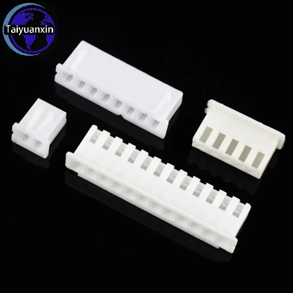 100PCS/Lot XH2.54 Pin Header Connector 2P 3P 4P 5P 6P 7P 8P 9P 10P 11P 12Pin  2.54mm Pitch XH for PCB Jst Straight Pin Holders