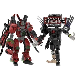 Hot Skibidi Toilet Titan Zombie Universe GMan King Horror Game Building Block Cartoon Doll Model Kids Birthday CHristmas Gift