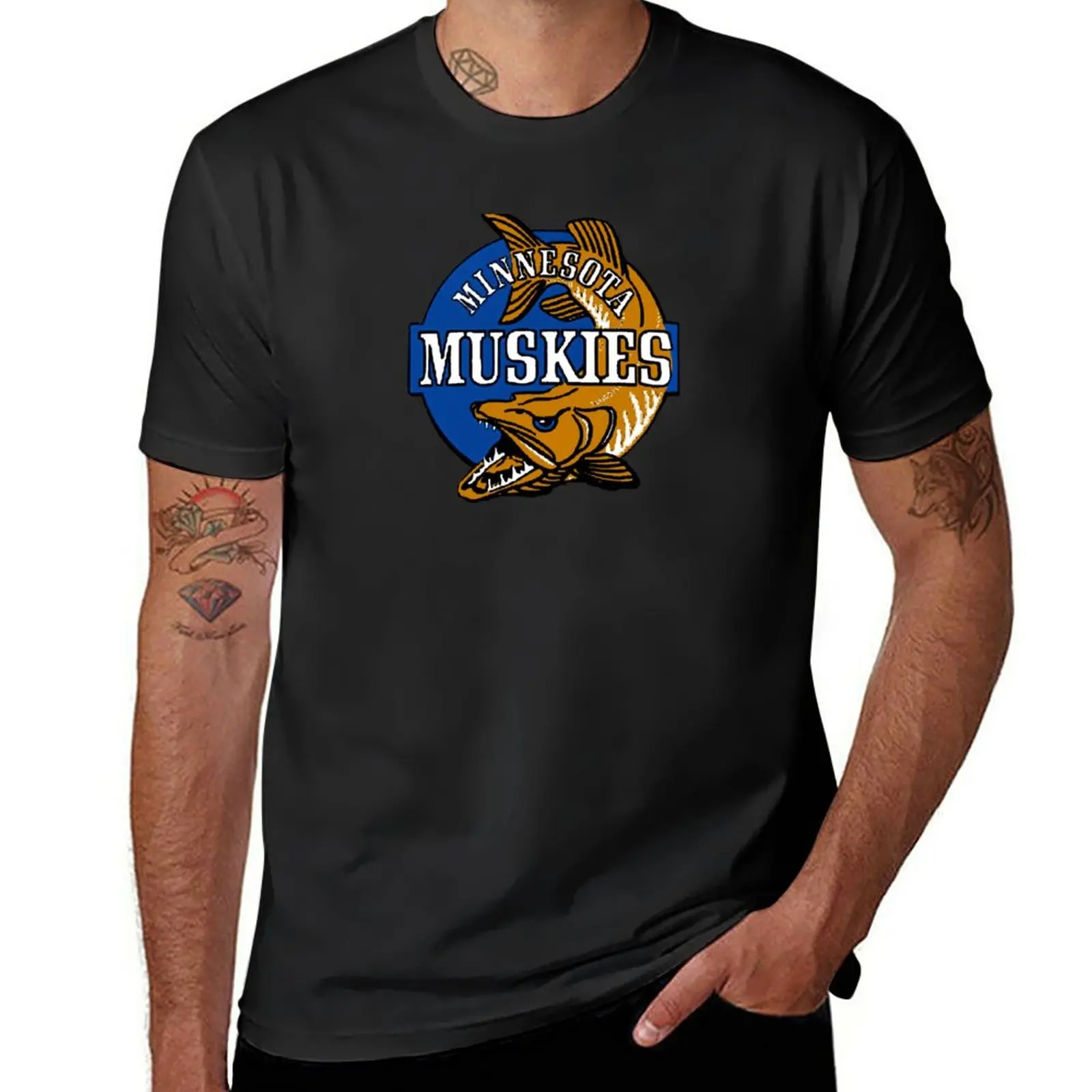 Minnesota muskies T-Shirt sweat anime clothes mens t shirt graphic