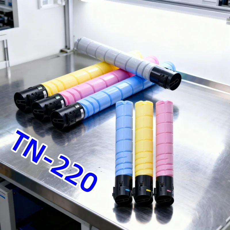 

Derisa TN220 Compatible Color Toner Cartridge Bizhub C224 C284 C364 C7822 C7828 for Konica Minolta Powder 224 284 364