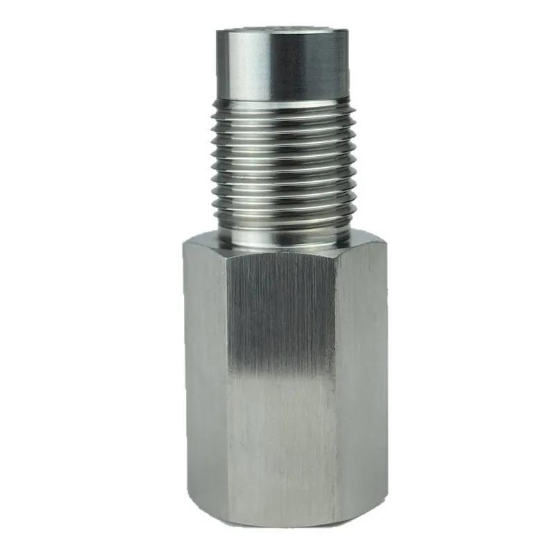 For Automotive Universal Modification Accessories Stainless Steel Sensor 180 Degree Extension Joint M18 * 1.5