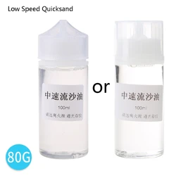 100ml Highest Grade Acrylic Pour Oil Quicksand UV Epoxy Resin Silicone Mold Liquid Flow Art Oil Jewelry Making Tools