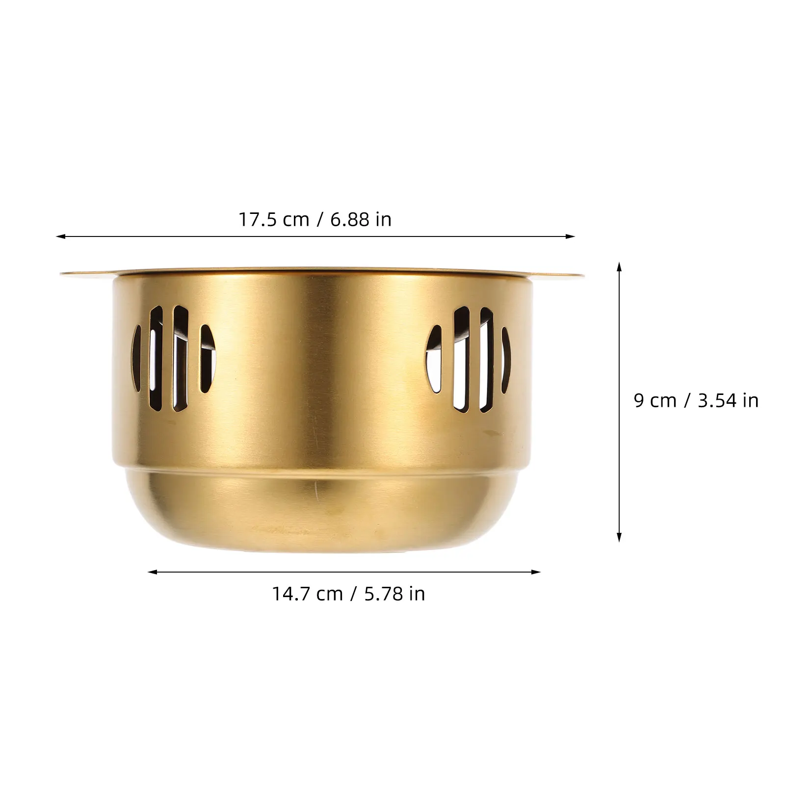 

1 Set Seafood Beef Frying Pot Stainless Steel Lightweight Non-Stick Easy Clean Uniform Heating Camping Cooking Pan Household