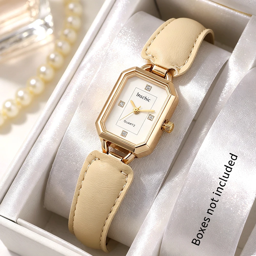 1Pc Trendy Latest Elegant And Fashionable Quartz Watch, Ideal Gift For Friends And Family On Valentine's Day, Easter, Birthdays!