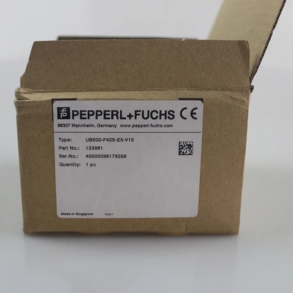 One New PEPPERL+FUCHS UB500-F42S-E5-V15 Ultrasonic Sensor Expedited Shipping