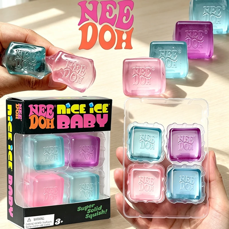 needoh-nice-ice-baby-clear-mini-cube-4-unidades-brinquedo-fidget-seguro-para-acalmar-tdah-nao-toxico-alivio-da-ansiedade-regulacao-do-humor-brinquedo-de-apertar