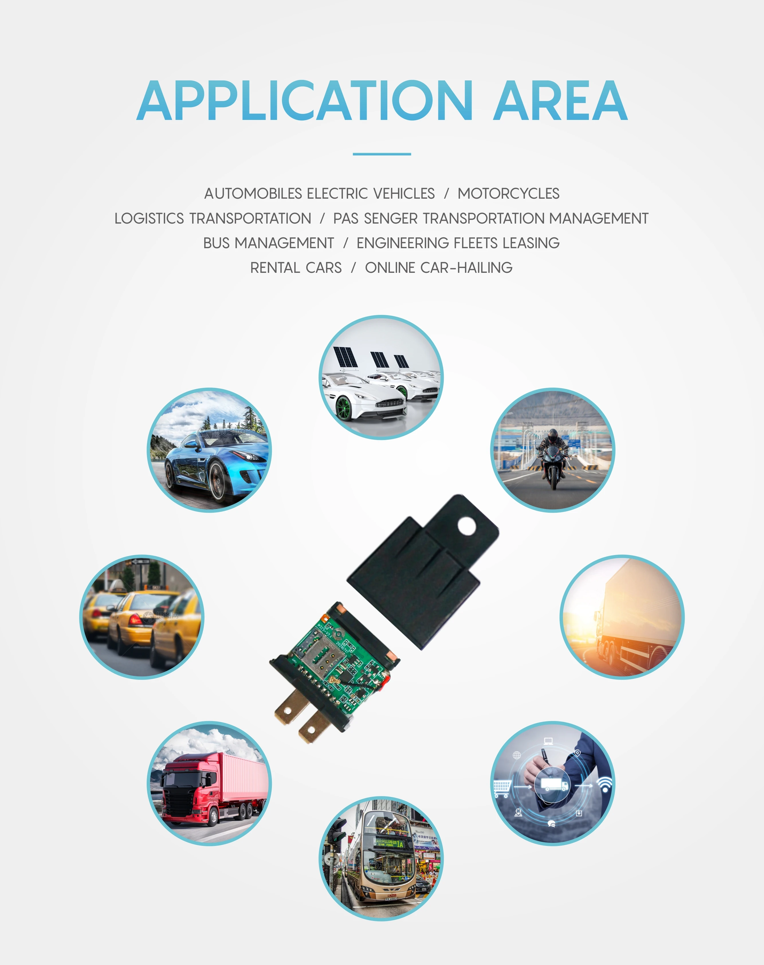 جهاز تتبع السيارة GPS، جهاز تتبع DK09 في الوقت الحقيقي، جهاز تتبع GSM SMS مع التطبيق المصمم مثل مرحل #5