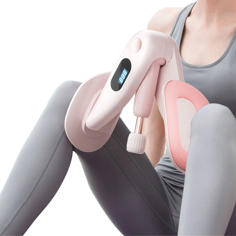 Gym equipment Pelvic floor muscle counting training and repair device for home slimming leg,hip adductor and leg clamp equipment