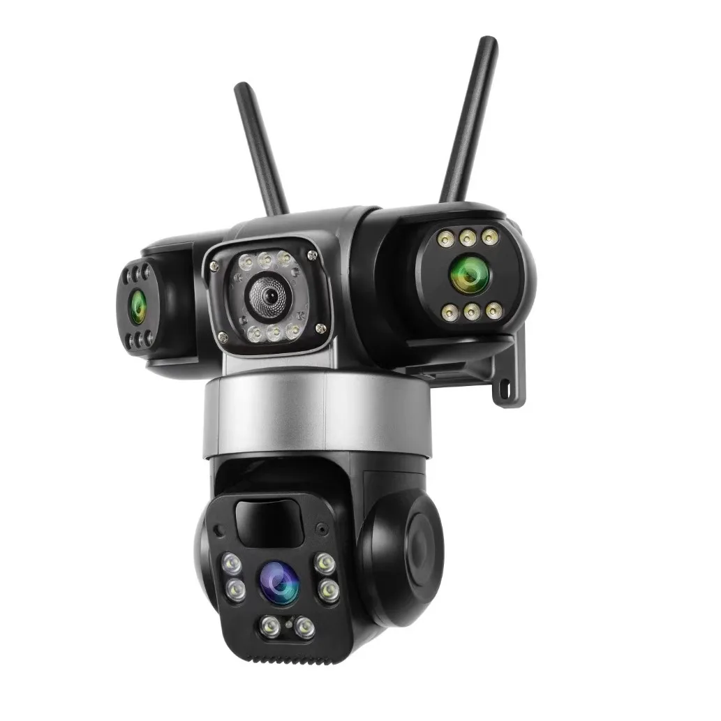 

6MP O-Kam APP Triple Lens Solar Power Full Color Wireless 4G Camera AI Humanoid Detection Home Security CCTV Monitor