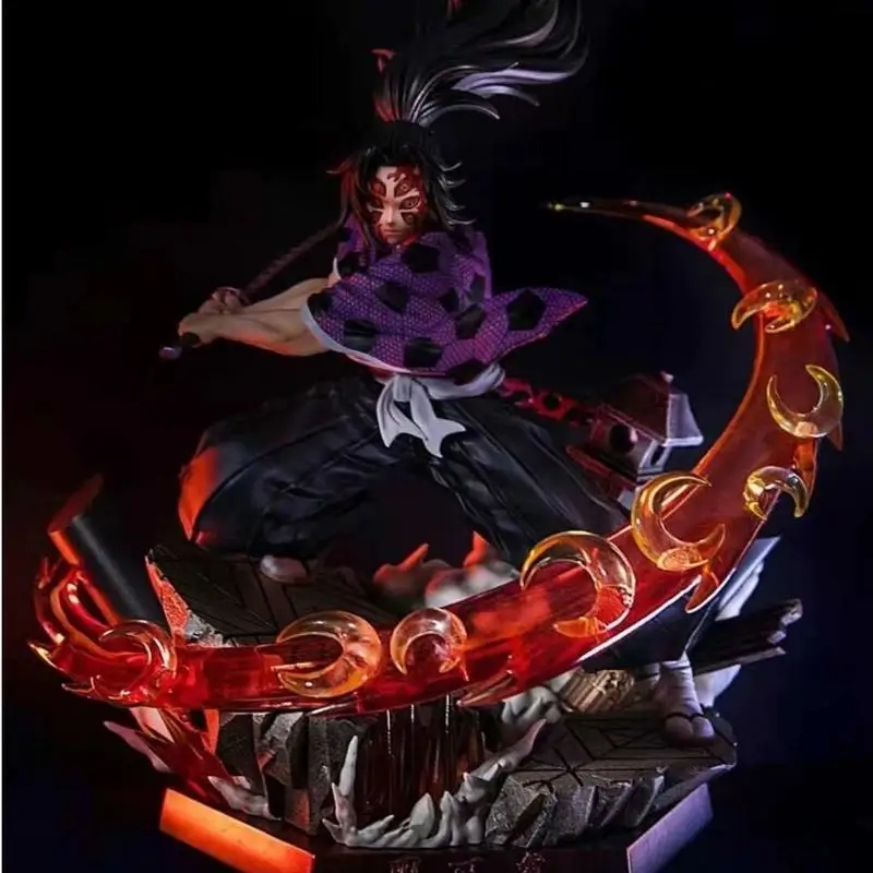 Figurine Demon Slayer Gk Kokushibo de 26cm, série de douze lunes démones, grade supérieure un, modèle de collection Anime, cadeaux d'ornement, nouvelle collection